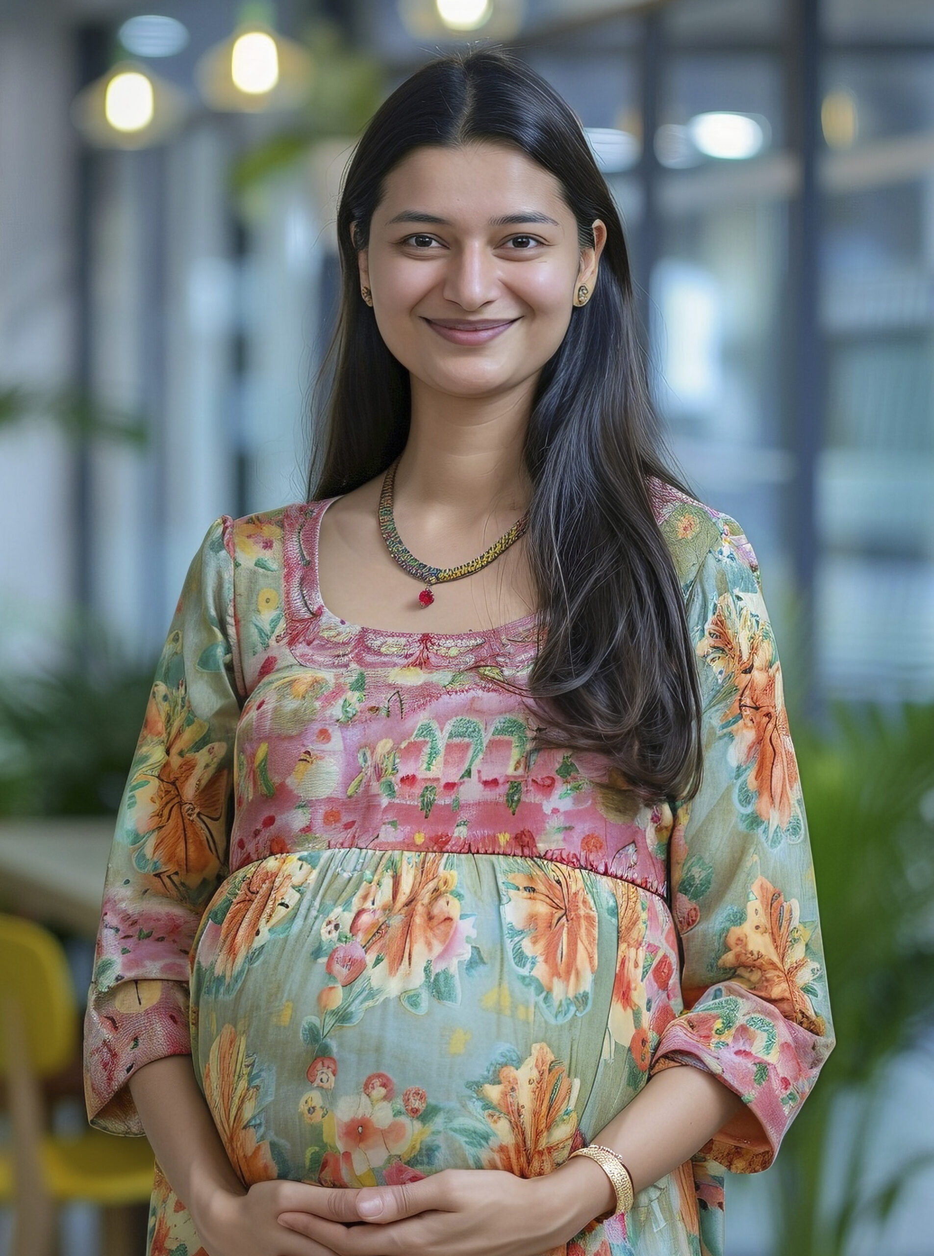 pregnant woman